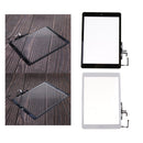 Black Touch Screen Digitizer Assembled with Home Button Strong Adhesive for Apple iPad 5 iPad Air 1 Generation A1474 A1475