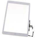 White Touch Screen Digitizer Assembled with Home Button Strong Adhesive for Apple iPad 5 iPad Air 1 Generation A1474 A1475