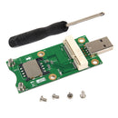 Mini PCI-E to USB Adapter Card With SIM Memory card Slot for 4G/3G modules
