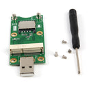 Mini PCI-E to USB Adapter Card With SIM Memory card Slot for 4G/3G modules