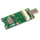 Mini PCI-E to USB Adapter Card With SIM Memory card Slot for 4G/3G modules