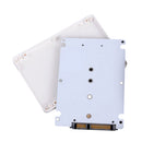 2Pack M.2 NGFF (SATA) B-Key SSD to 2.5" SATA Adapter Card with Case Enclosure