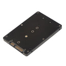 2Pack M.2 NGFF (SATA) B-Key SSD to 2.5" SATA Adapter Card with Case Enclosure