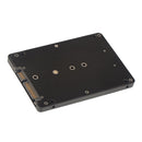 2Pack M.2 NGFF (SATA) B-Key SSD to 2.5" SATA Adapter Card with Case Enclosure