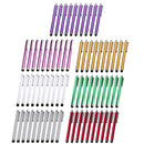 10x High-Sensitive Capacitive Screen Stylus Pen For IPHONE / IPAD Silver