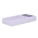 FM Battery Operated Portable Pocket Radio - Best Reception and Longest Lasting. FM Radios Player Operated by 2 AAA Battery, with Headphone White
