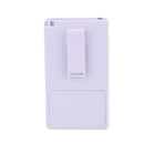 FM Battery Operated Portable Pocket Radio - Best Reception and Longest Lasting. FM Radios Player Operated by 2 AAA Battery, with Headphone White