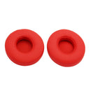 Premium Ear Pads Cushions Covers Replacement for Beats Solo 2 Headsets Red