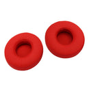 Replacements Ear Pads Eartips Cushions Cover for Beats Solo Dr. Dre Wireless 2.0 Headphones Red