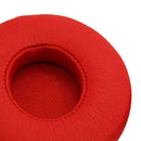 Replacements Ear Pads Eartips Cushions Cover for Beats Solo Dr. Dre Wireless 2.0 Headphones Red