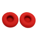 Replacements Ear Pads Eartips Cushions Cover for Beats Solo Dr. Dre Wireless 2.0 Headphones Red