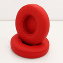 Replacements Ear Pads Eartips Cushions Cover for Beats Solo Dr. Dre Wireless 2.0 Headphones Red
