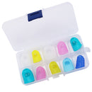 10xInsulation Finger Sleeve Insulated Finger Cot for High Temperature 3D Pen
