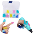10xInsulation Finger Sleeve Insulated Finger Cot for High Temperature 3D Pen