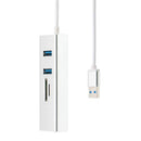 USB 3.0 to LAN/RJ45 Gigabit Network Adapter & 2Port USB3.0 Hubs for Laptop