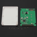 2Pcs M.2 NGFF SATA SSD Drive to 2.5inch IDE 44pin Converter Card with Case