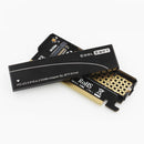 M.2 NVMe SSD to PCI-e X16 Converter Card Full Speed with Case Cover Heatsink