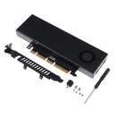 Dual Interface M+B key M.2 NVME to PCI-e Expansion Card &Cooling Fan Case
