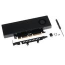 Dual Interface M+B key M.2 NVME to PCI-e Expansion Card &Cooling Fan Case