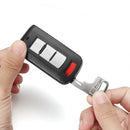 2+1 Buttons Remote Key Fob Shell Case For Mitsubishi Lancer Outlander  2008-2016