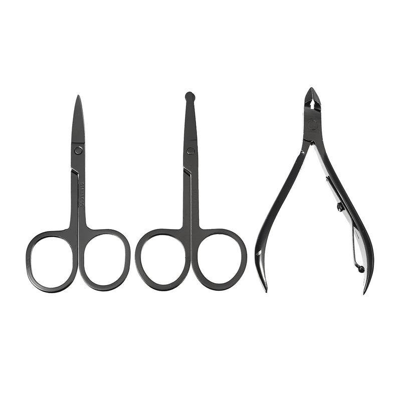 18 Pieces Manicure Pedicure Set Nail Care Clippers Scissors Cutter Tool Grooming Nail Clipper