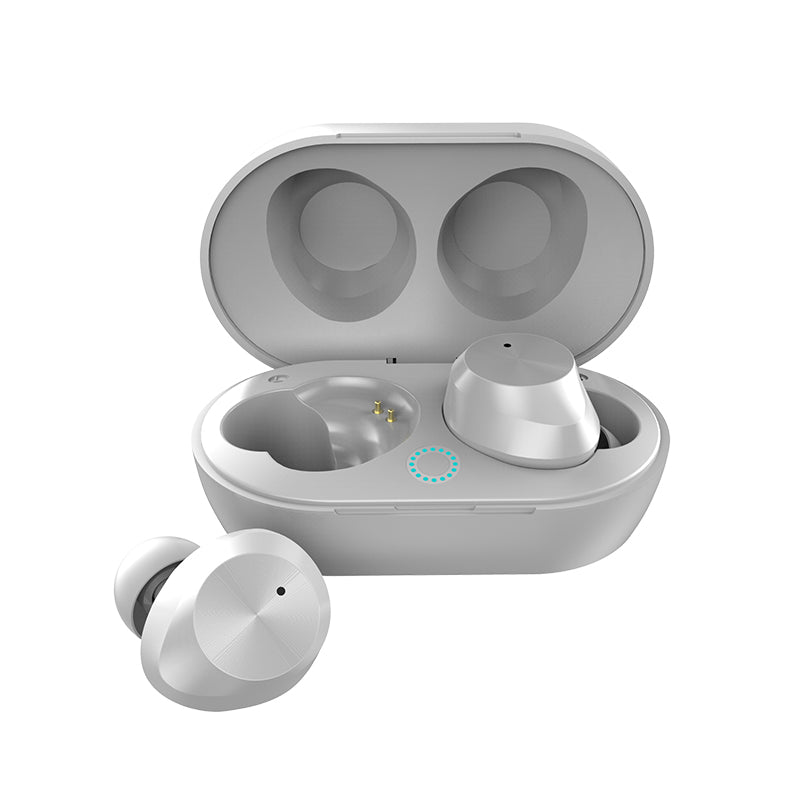 [bluetooth 5.0] True Wireless Business Touch Control TWS Earphone HIFI Bass Sports Headphone With Charging Box