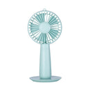 Well Star WT-F6 Handheld Mini USB Fan Portable Makeup Mirror Fan Rechargeable Air Cooling Fan For Home Office Student Dormitory Outdoors Travelling