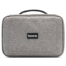 Boona 23cm*16cm Double Deck Digital Accessories Storage Bag U Disk Memory Card USB Cable Tablet Organizer Travel Bag