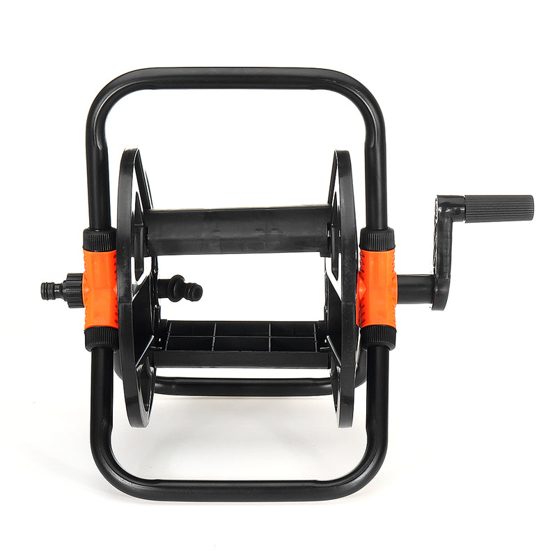 29x26x36cm Portable Black Garden Hose Reel For Hoses 12mm Inner Diameter Hoses Truck