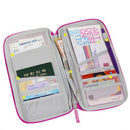 6 Colors Multifunctional Travels Card Holder Portable Wallet Purse Storage Bag
