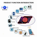 Motorcycle bluetooth Caller ID Voice Number MP3 Player 3.5 inch Speaker Waterproof TF Card USB Remote Control