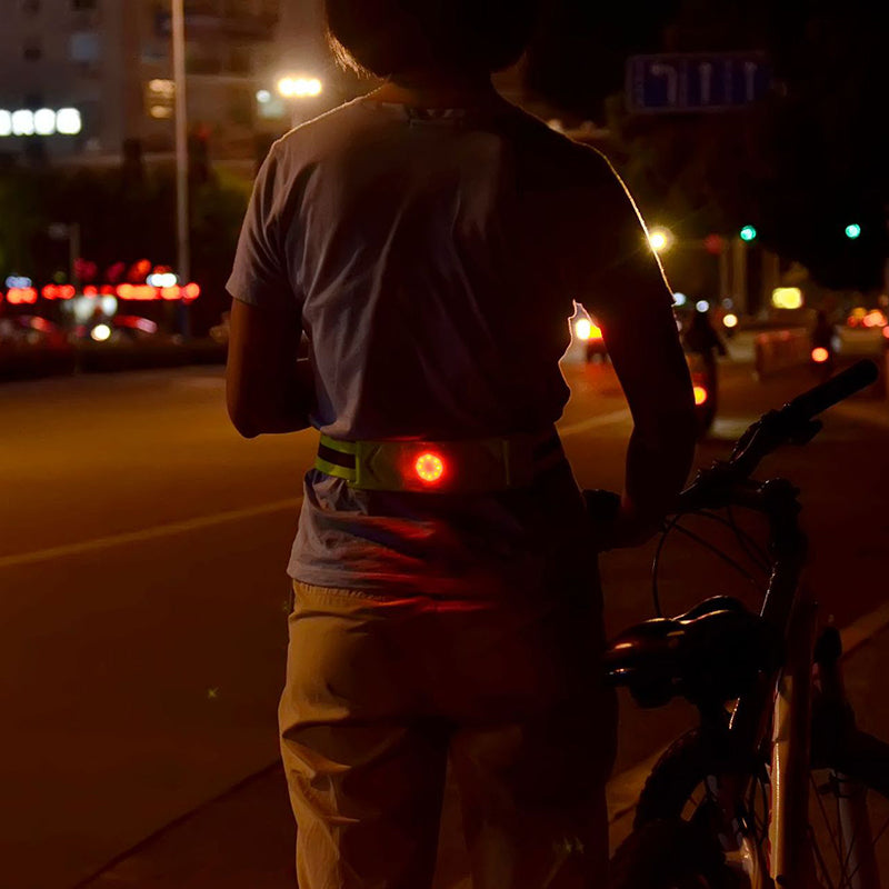XANES Waist Belt Band Turn Signal Running Outdoor Climbing Xiaomi Motorcycle Cycling Bike Bicycle
