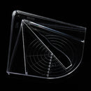 Plastic Center Finder Measurement Layout Tools Woodworking Tools For Square Round And Sexangle