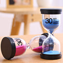 15 Minutes Sandglass Hourglass Kitchen Timer Clock Children Learning Timer Table Decor