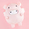 Mitu Stuffed Plush Toy Pillow Cotton Wool Cartoon Cute Pig Little Toy Gift for Kids Friend