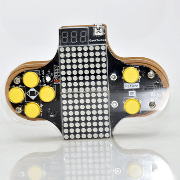 Electronic DIY Game Console Kit Game Soldering Practice Kit