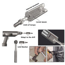 INSMA 7-19mm Socket Adapter with Power Drill Adapter Universal Sleeve Torque Wrench Head