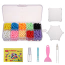 1100PCS Water Sticky Beads Magic Puzzle Kids Gift Fuse Sticky Bead 10 Colors