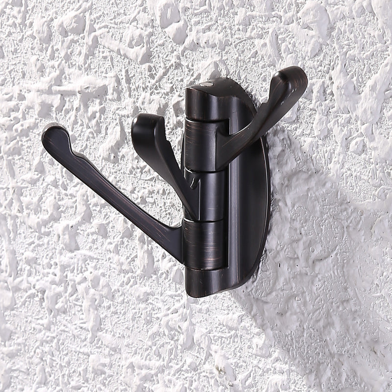 Honana Multipurpose Heavy Duty Solid MetaWall Mount Triple Swing Arms Hanging Home Hooks