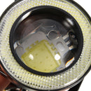 Universal 2.5Inch COB LED Fog Lights White Angel Eyes Halo Ring Daytime Running Lights DRL Projector Lamp 30W