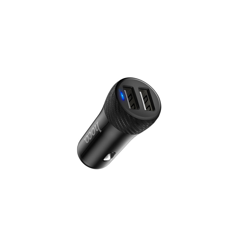 HOCO Z21 Dual USB Ports 5V 3.4A USB Car Charger Power Adapter for Xiaomi Pocophone F1 Nokia X6