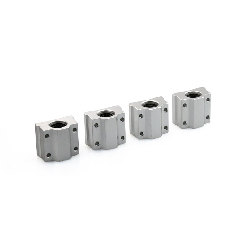 Anet 4Pcs 34*30*20mm SCS8UU Linear Ball Bearing Slide Block for 3D Printer