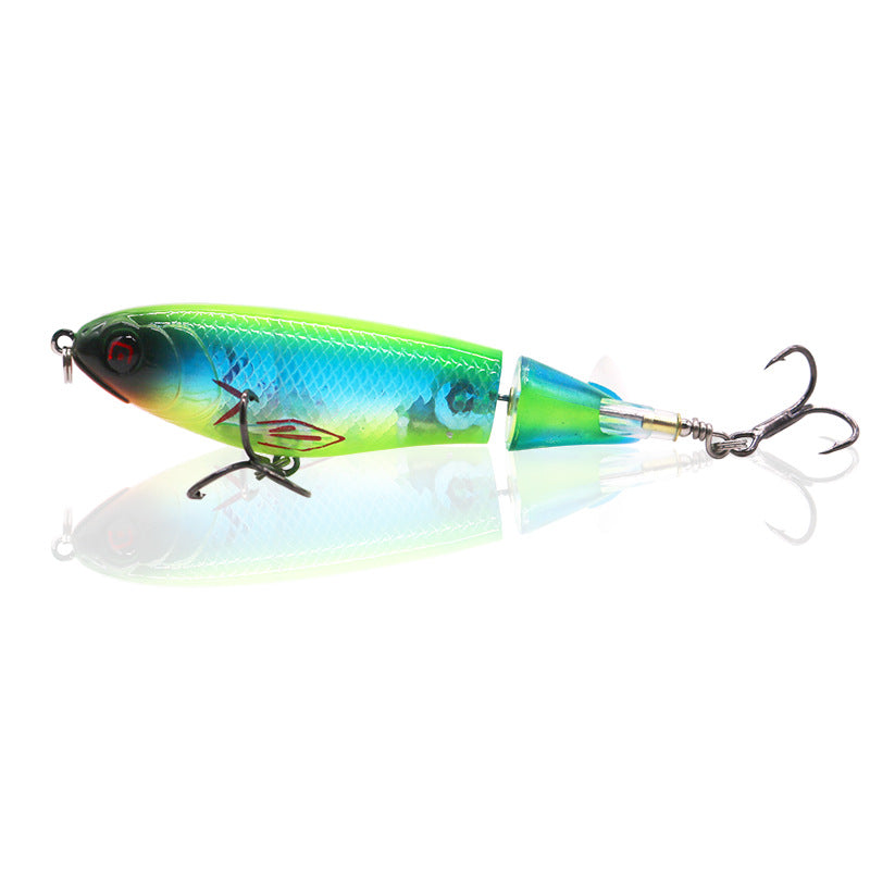 ZANLURE 5PCS 10.5cm 17g 3D Eye Fishing Lure with 2 Hooks Big Fishing Bait Set Fishing Tackle