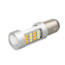 1157 BAY15D 2835 42SMD Dual Color LED Brake Lights Bulb Turn Lights 20W 600LM