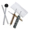 Tool Cleaning Kit Brushes Hand Brass Rods Cleaner Set For Cal.357/38/9mm