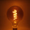 E27 6W Dimmable ST64 G125 Warm White Soft Filament LED Light Bulb for Holiday AC220V