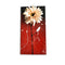 22.5x11.5cm Village Board Painted Flower Creative Wall Bedroom Plants Pendant Haning Decorations