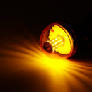 Amber 40 LED 12V-24V Emergency Warning Flash Strobe Rotating Tractor Light Beacon Recovery Warning Signal Light