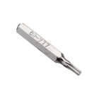 Drillpro 10pcs 4mm CR-V Screwdriver Bit Set Slotted Torx Batch Head Bit Mobile Phone Repair Tools Kit