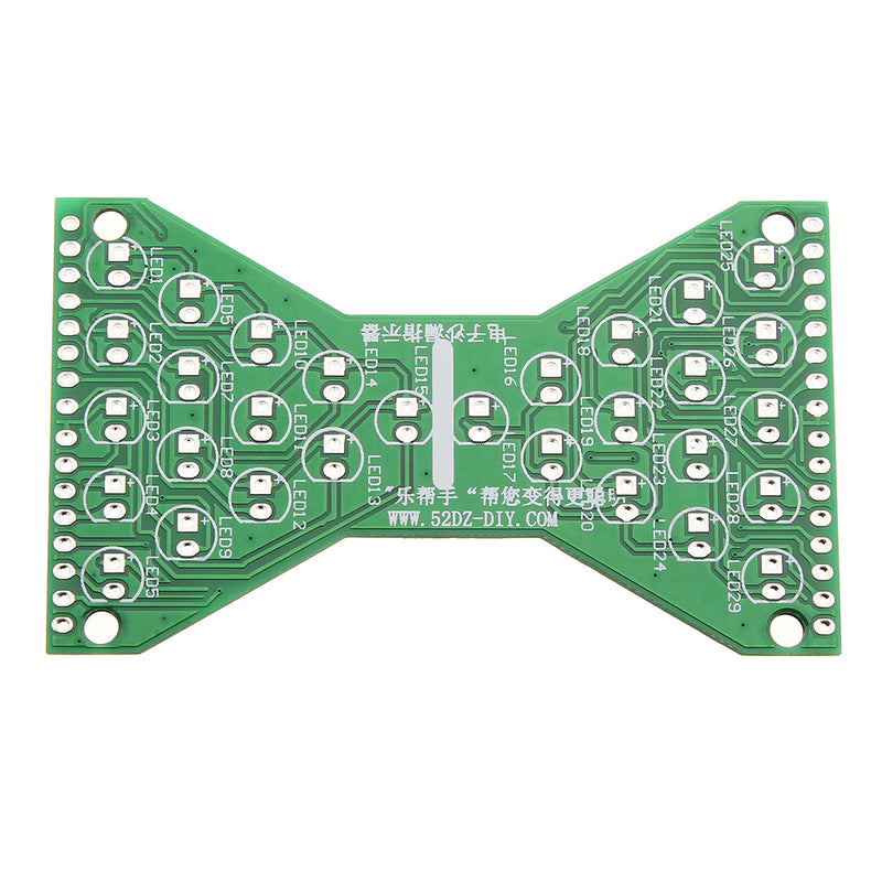 3pcs DC 5V Green DIY LED Electronic Hourglass Kit Soldering Practice Spare Parts Module